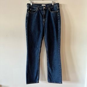 High waist bootcut jeans
